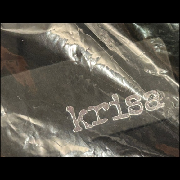 Krisa x Revolve Tie Back Halter Wide Leg Jumpsuit Black Size S - NWT - Picture 7 of 7